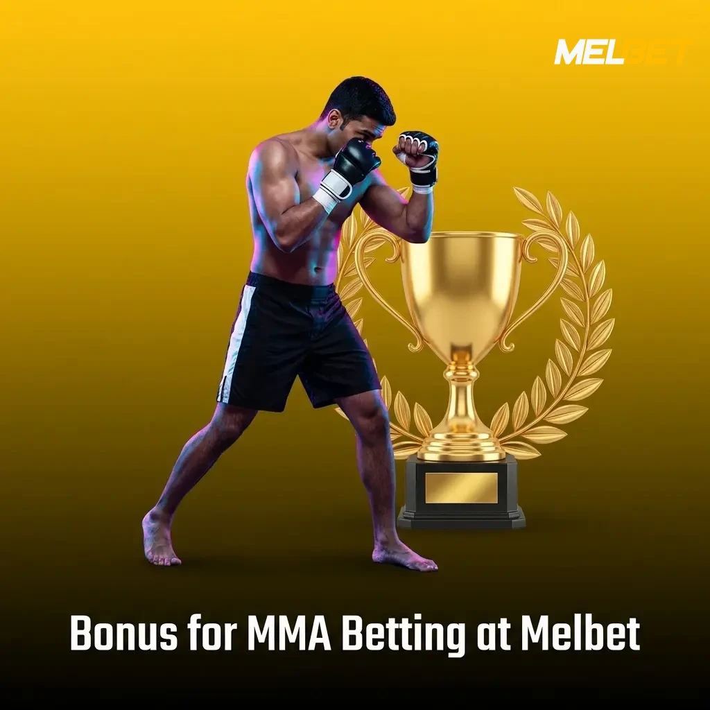 Melbet MMA betting welcome bonus up to ₹20,000 with 100% matched deposit for new users on UFC wagers
